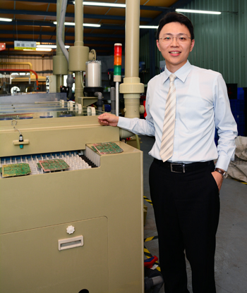 圖六 :   優(yōu)勝奈米總經(jīng)理許景翔