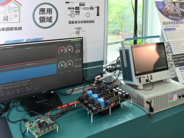 圖2 : 現(xiàn)今國際大廠均紛紛投入擴(kuò)大化合物半導(dǎo)體產(chǎn)線以增加產(chǎn)能,雷射可在半導(dǎo)體從前段磊晶到後段封裝等多道製程中扮演重要角色。(攝影:陳念舜)