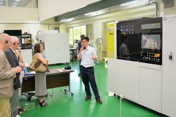 圖二 : 東臺精機10年來也與工研院南分院密切合作，成為臺灣唯一真正成功開發，並推出多款商品化金屬積層製造相關設備。（攝影：陳念舜）