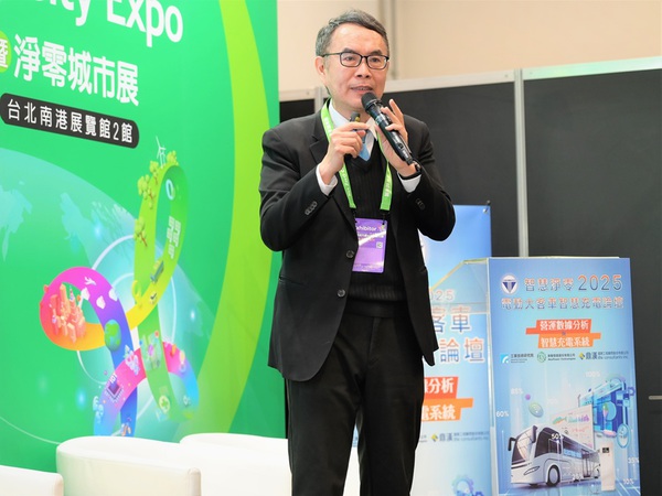 圖二 : 電能補充聯(lián)盟秘書長張念慈（攝影：陳念舜）