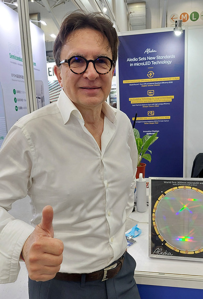 圖一 : Aledia銷售與行銷長Felix Marchal