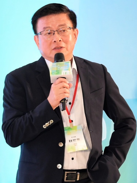 圖二 : 盟立集團(tuán)執(zhí)行長(zhǎng)林世東(攝影:陳念舜)