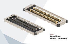 Molex莫仕四排屏蔽連接器,採首創四排式設計,確保訊號完整性並降低電磁與射頻干擾。(source:Molex)